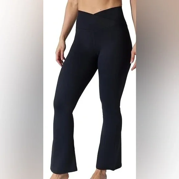 Yogalicious Lux Madison 7/8 Flare Pant Legging - Picture 1 of 3